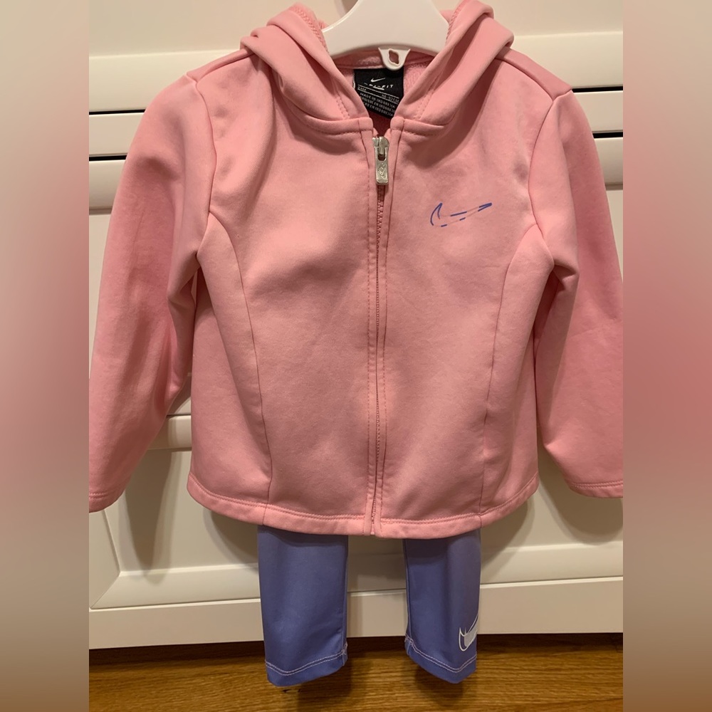 Nike toddler girl track suit size 24 months